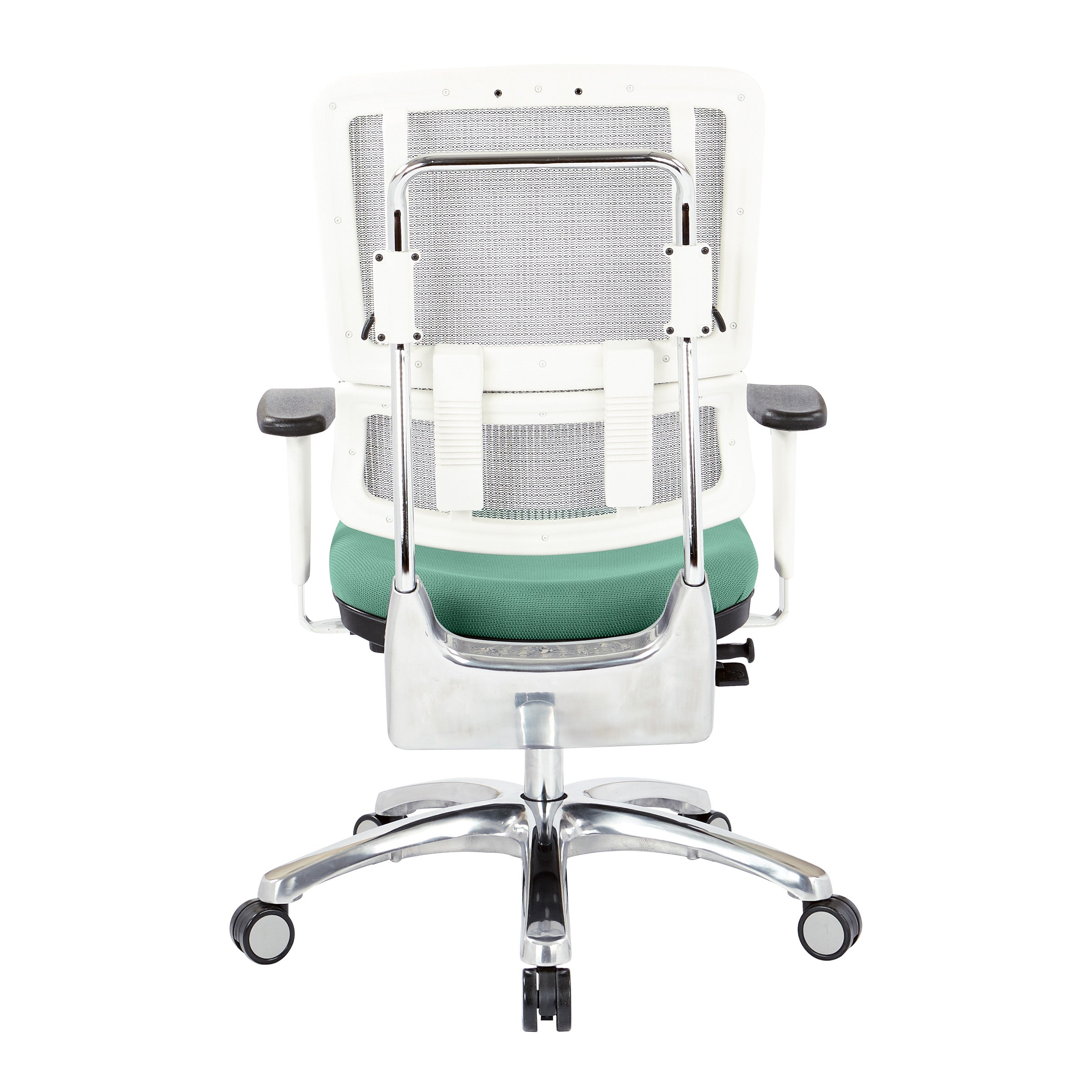 White Vertical Mesh Chair
